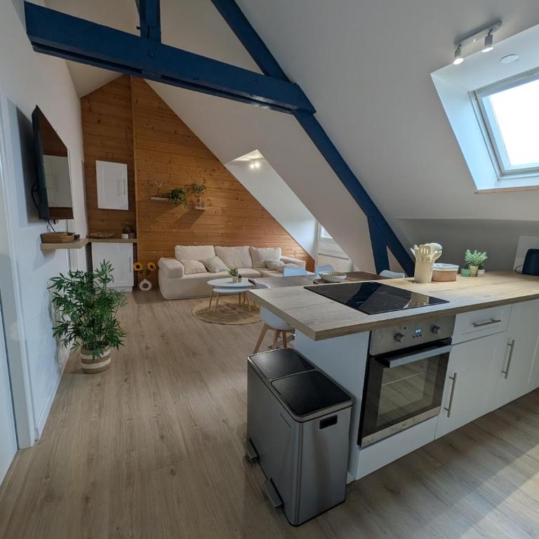 Appartement proche gare 4 chambres - 8 personnes - Appartement 4 Chambres - 1