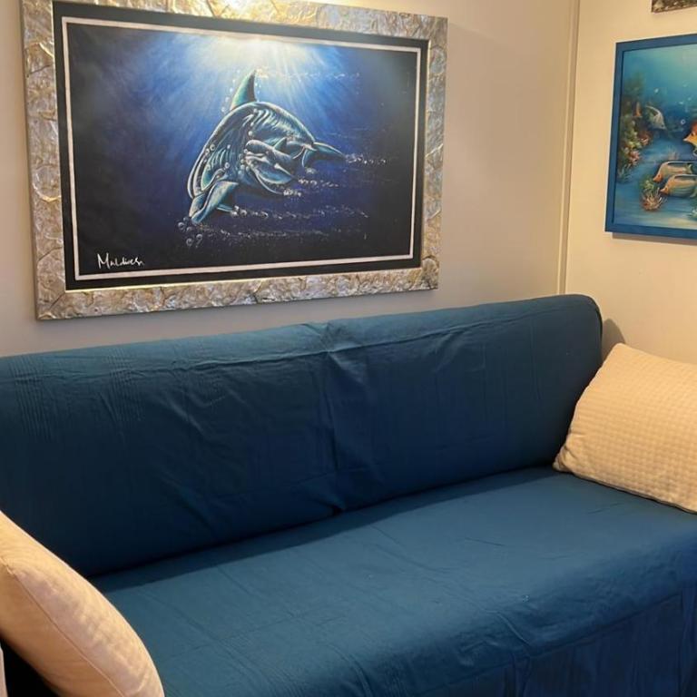 WELCOME RIVIERA-Residenza Il Glicine 5-posto auto privato riservato-20metri dal mare-wifi - Appartamento con 2 Camere da Letto - 30