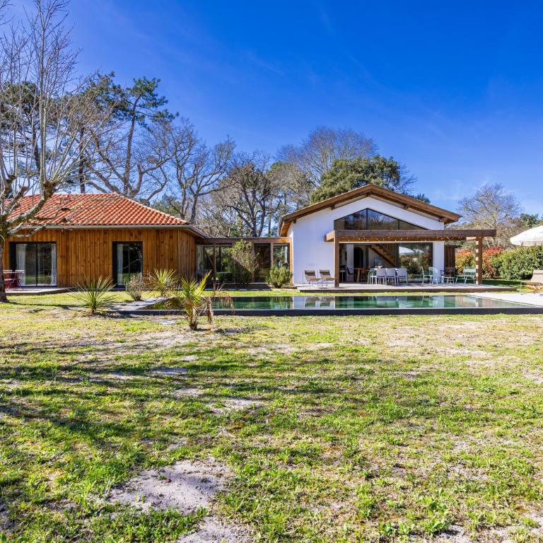 Villa des Résiniers, proche plage & forêt, wifi - Villa avec Piscine Privée - 6