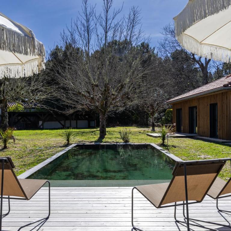 Villa des Résiniers, proche plage & forêt, wifi - Villa avec Piscine Privée - 52