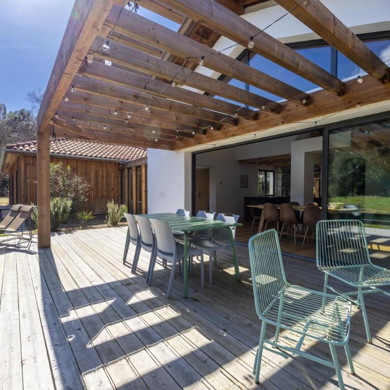 Villa des Résiniers, proche plage & forêt, wifi - Villa avec Piscine Privée - 3