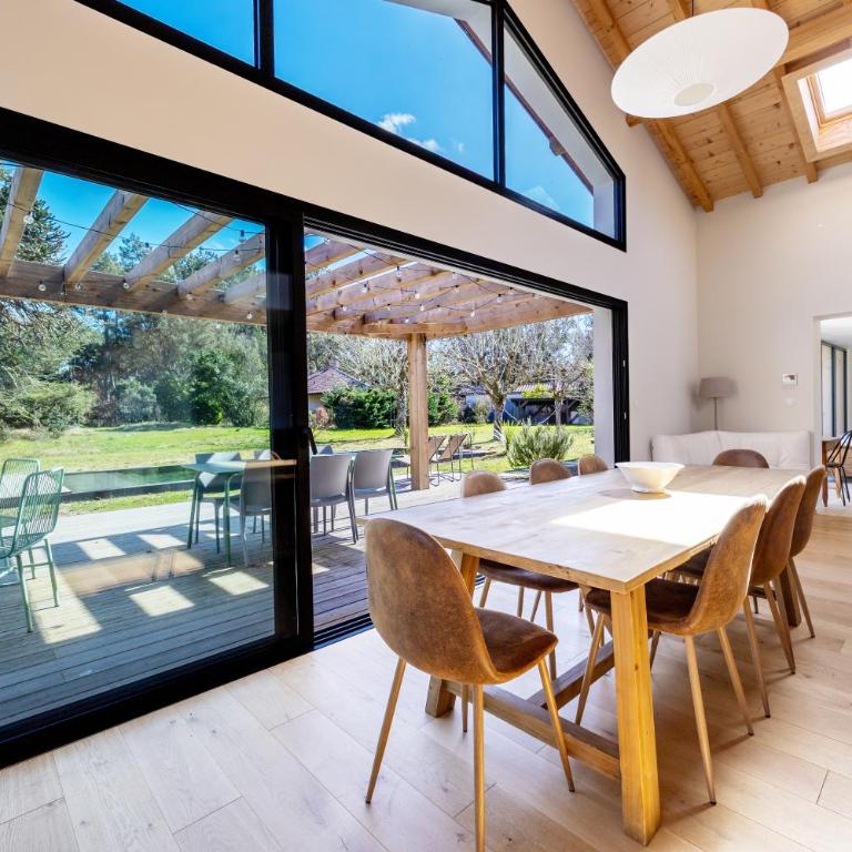 Villa des Résiniers, proche plage & forêt, wifi - Villa avec Piscine Privée - 10