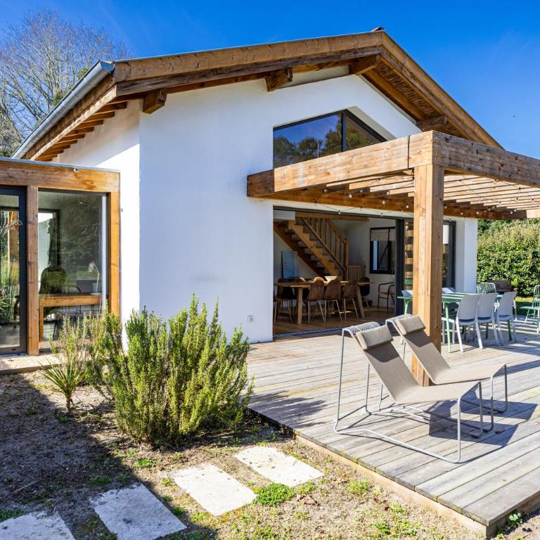 Villa des Résiniers, proche plage & forêt, wifi - Villa avec Piscine Privée - 41