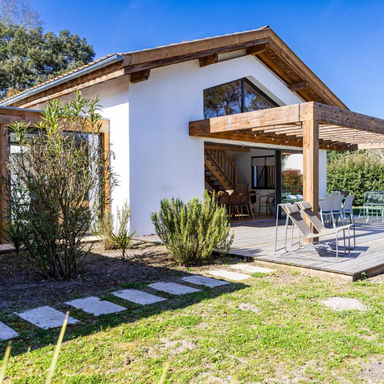 Villa des Résiniers, proche plage & forêt, wifi - Villa avec Piscine Privée - 45