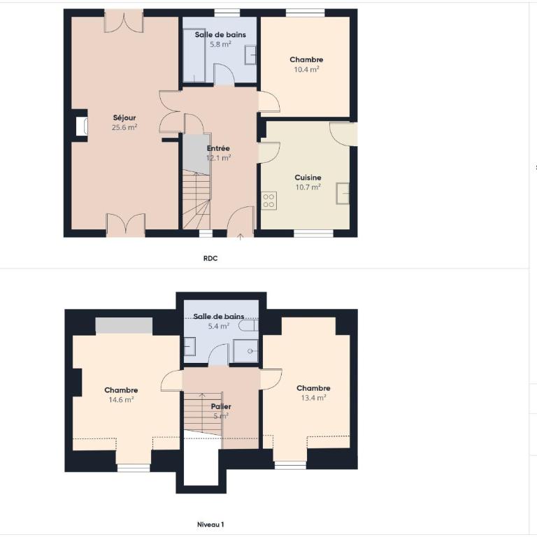Maison chaleureuse pour 7 avec jardin - Casa - 20