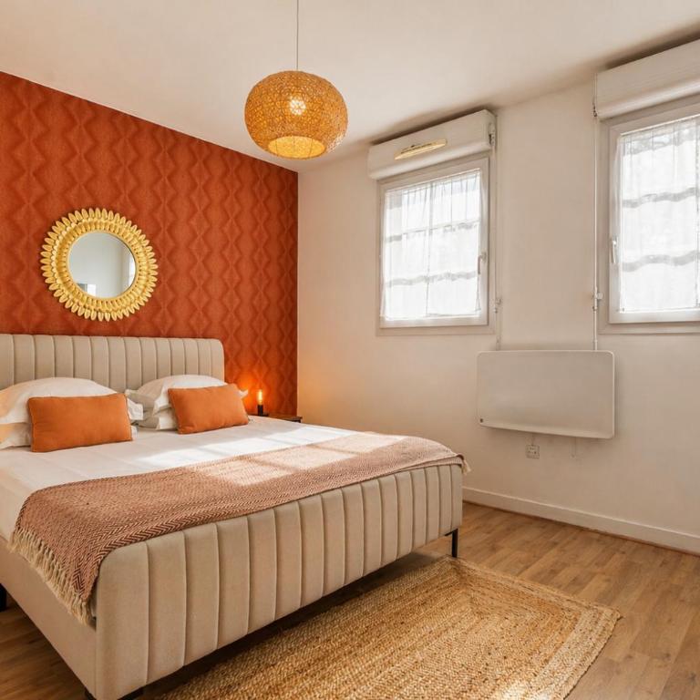 Family Apartment near Disneyland with AC, Garden & Parking - Appartement - Vue sur Jardin - 18