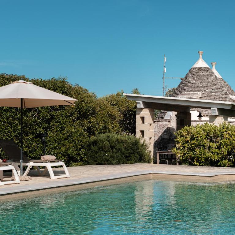 Trulli con piscina privata al sale a Locorotondo - Villa con Piscina Privata - 14