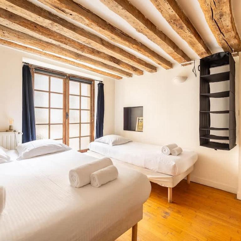 Le Marais - Private 3BR House with Terrace - Apartment - 5