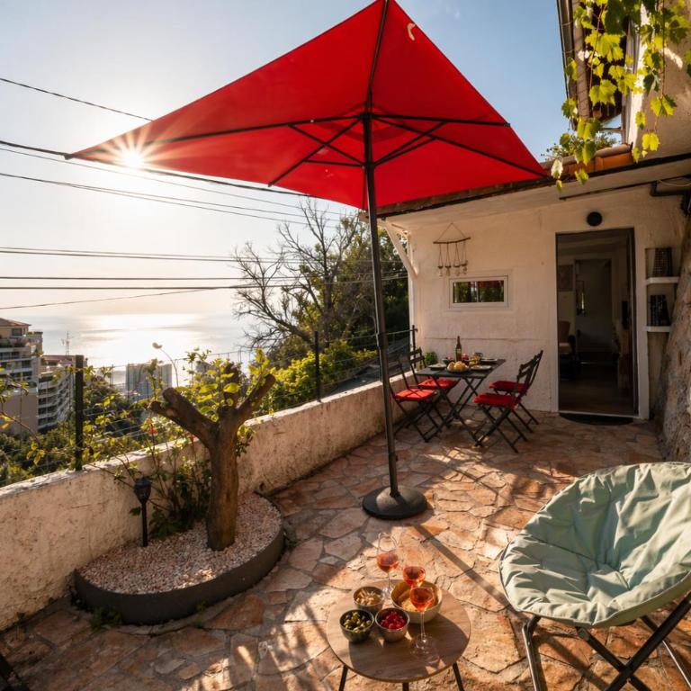Casa Soma - Sea view terrace, 5 min to Monaco - Appartement 1 Chambre - 3