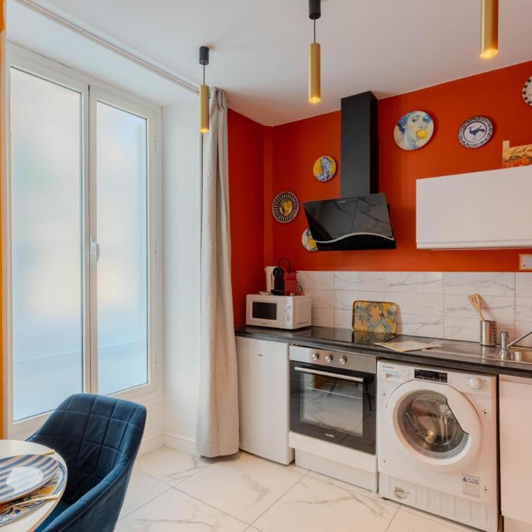 Ciao Bella Wellness Suite - Luxury Jacuzzi, Massage Table & AC in Central Nice - Appartement 1 Chambre - 24