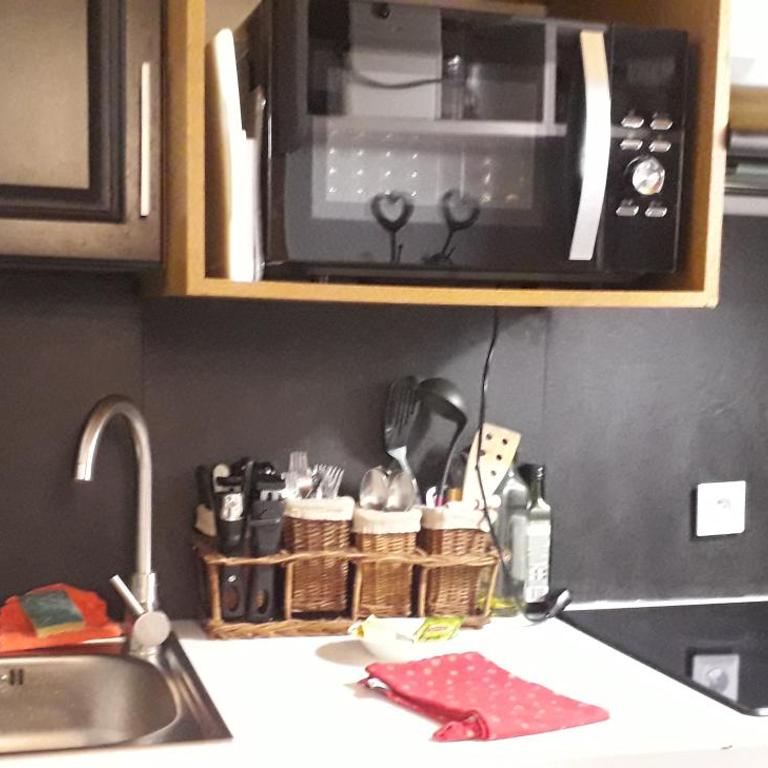 appartement cosy ambiance chalet, 3mn du centre - Apartment mit Balkon - 16