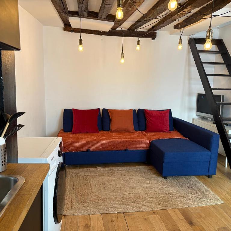 Studio sous les toits - Appartamento con 1 Camera da Letto - 9