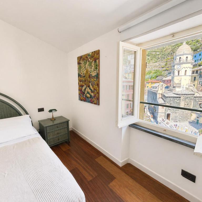 Lassù - Appartamento sulla piazza vista mare - Apartamento de 2 dormitorios con terraza y vistas al mar - 6
