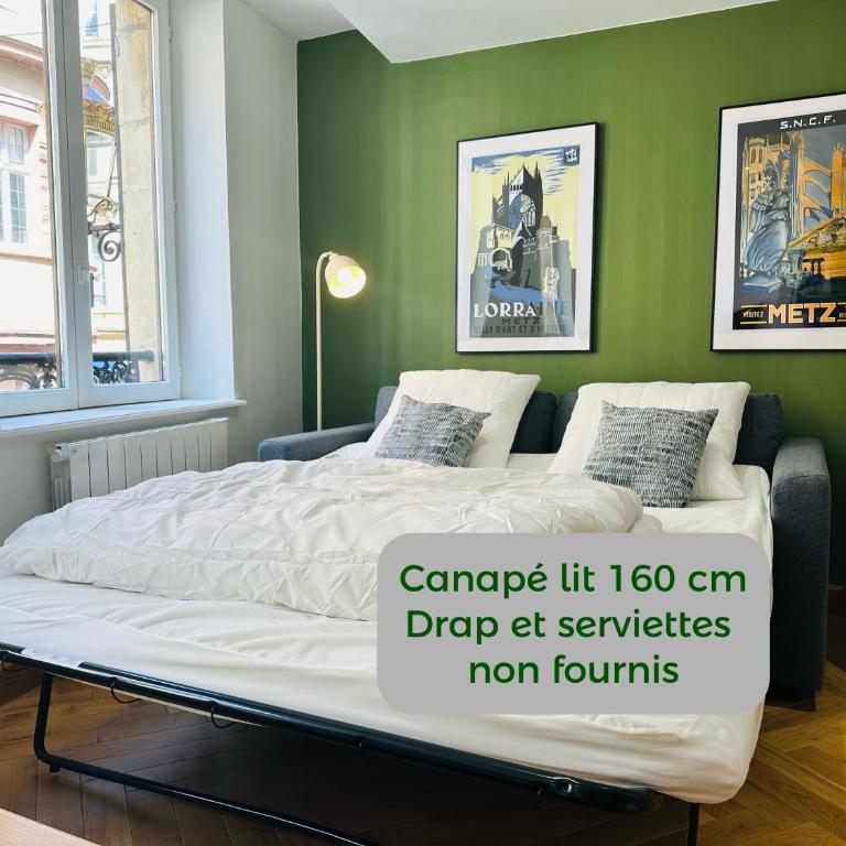 M Dali à Metz hypercentre 1 chambre 4 personnes - Appartamento con 1 Camera da Letto - 25
