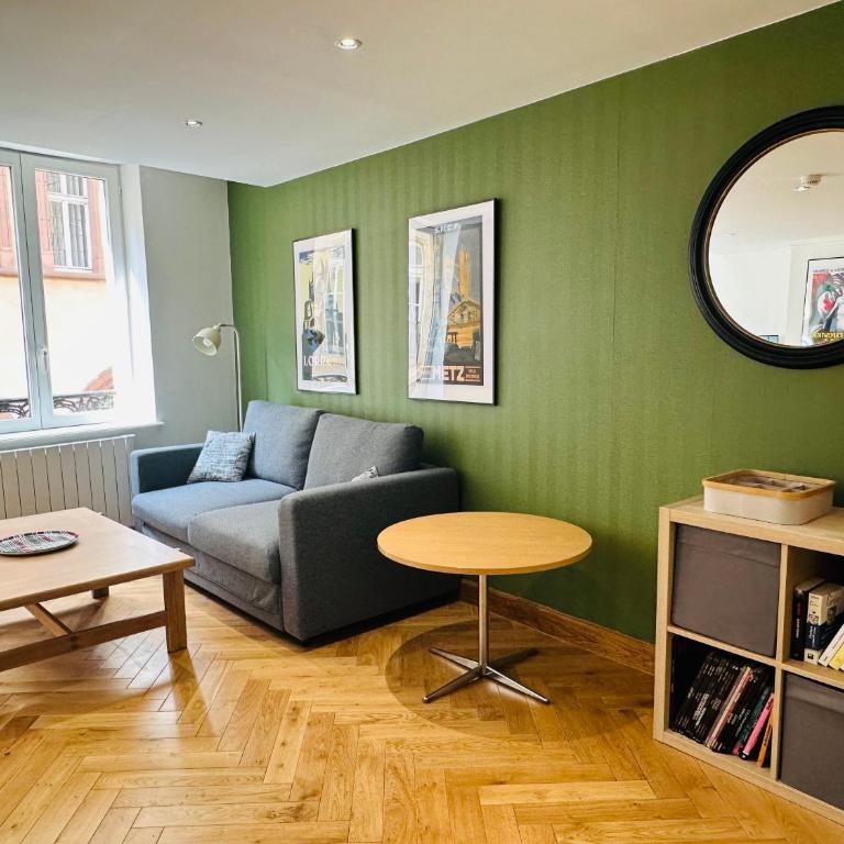 M Dali à Metz hypercentre 1 chambre 4 personnes - Appartamento con 1 Camera da Letto - 28