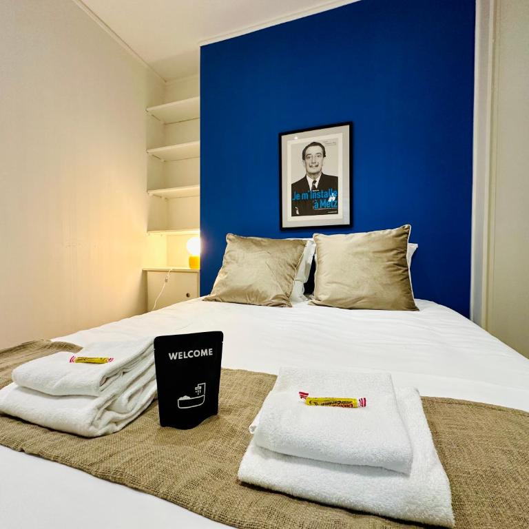 M Dali à Metz hypercentre 1 chambre 4 personnes - Appartamento con 1 Camera da Letto - 31