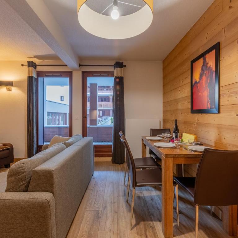 l'Ours Bleu B01 - Ski in Ski out - Happy Rentals - Appartement avec Balcon - 10