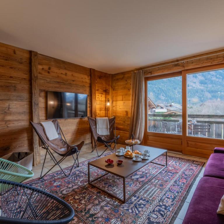 Panorama Mont-Blanc - Happy Rentals - Apartment with Balcony - 13