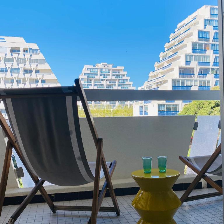 Studio 45 Rénové avec goût, la mer à pied - Studio avec Balcon - 4