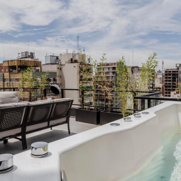 BT Homes - 2 Ambientes Premium & Terraza con Jacuzzi - Apartamento de 2 dormitorios - 79