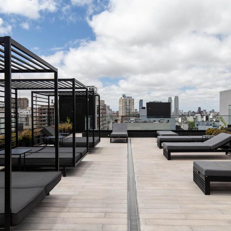 BT Homes - 2 Ambientes Premium & Terraza con Jacuzzi - Apartamento de 2 dormitorios - 90