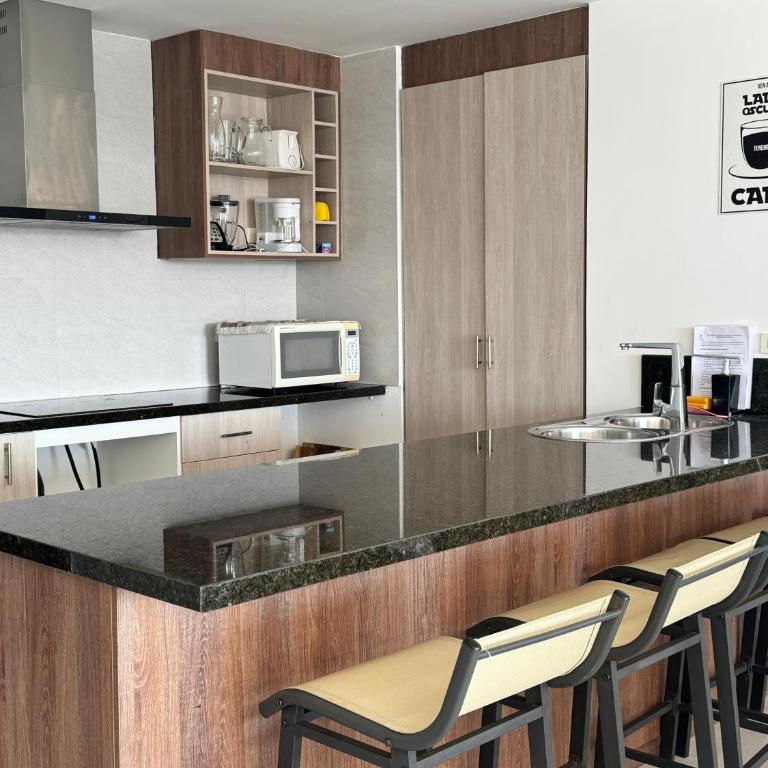 Hermoso departamento en Punta Pacífica Salinas - One-Bedroom Apartment - 1