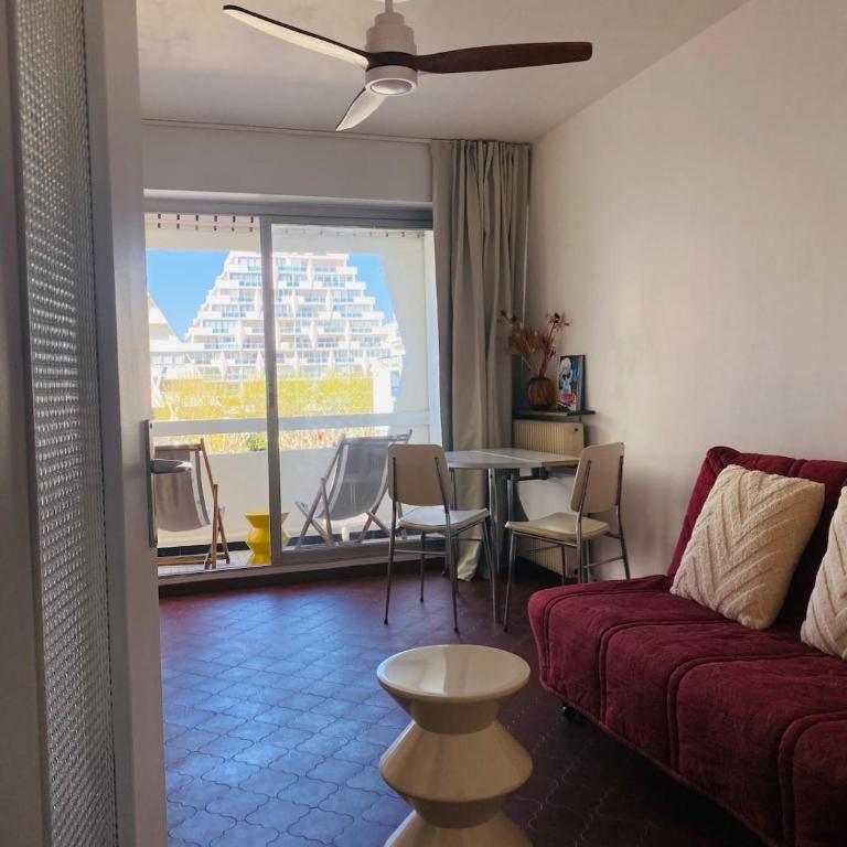 Studio 45 Rénové avec goût, la mer à pied - Studio avec Balcon - 17