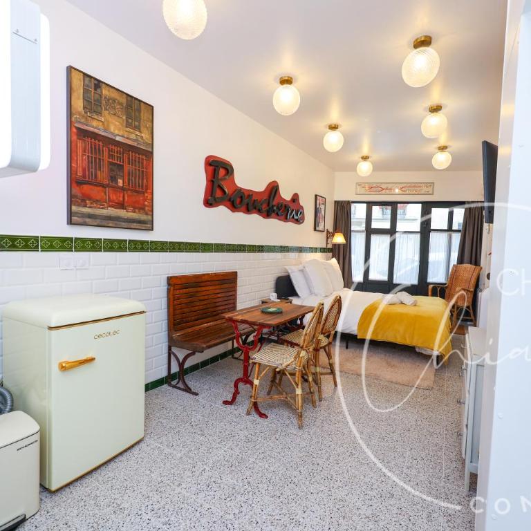 Paris Retro Bistro Escape Authentic & Cozy - Appartement 1 Chambre - 19