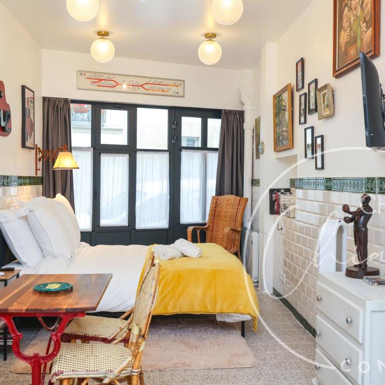 Paris Retro Bistro Escape Authentic & Cozy - Appartement 1 Chambre - 2