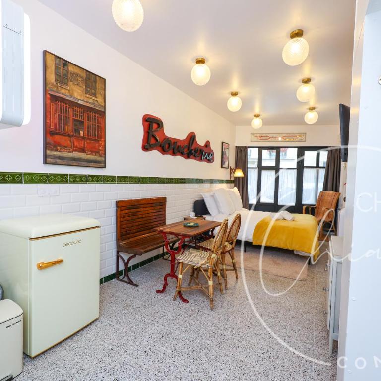 Paris Retro Bistro Escape Authentic & Cozy - Appartement 1 Chambre - 24