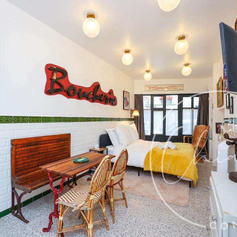 Paris Retro Bistro Escape Authentic & Cozy - Appartement 1 Chambre - 29