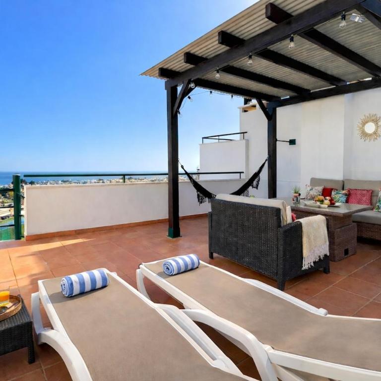 Sundrift Penthouse Apartment Two Large Terraces - Apartamento 1 dormitorio con vistas al mar y terraza - 18