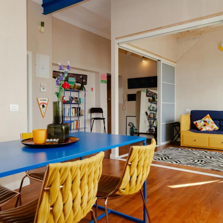Loft Pop-Industrial con vista Acquedotto - Appartamento con 1 Camera da Letto - 20