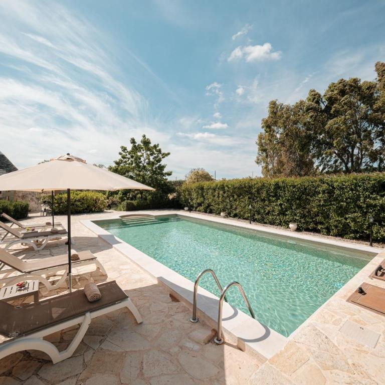 Trulli con piscina privata al sale a Locorotondo - Villa con Piscina Privata - 24
