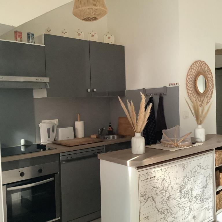 Jul'Home pour 4 personnes , Terrasse avec Jacuzzi en centre ville Dax - Appartement 1 Chambre - 7