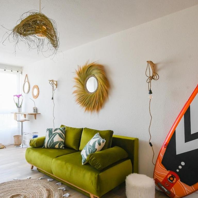 Le Surfing vaste studio près port et plage parking - Apartment mit 2 Schlafzimmern - 5