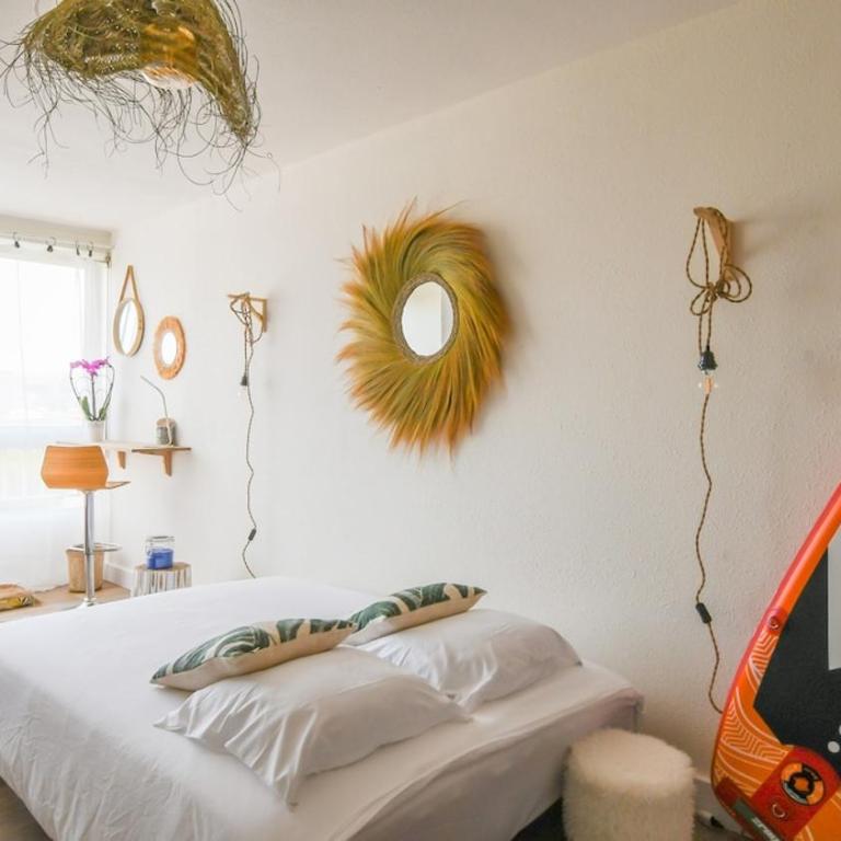 Le Surfing vaste studio près port et plage parking - Apartment mit 2 Schlafzimmern - 8