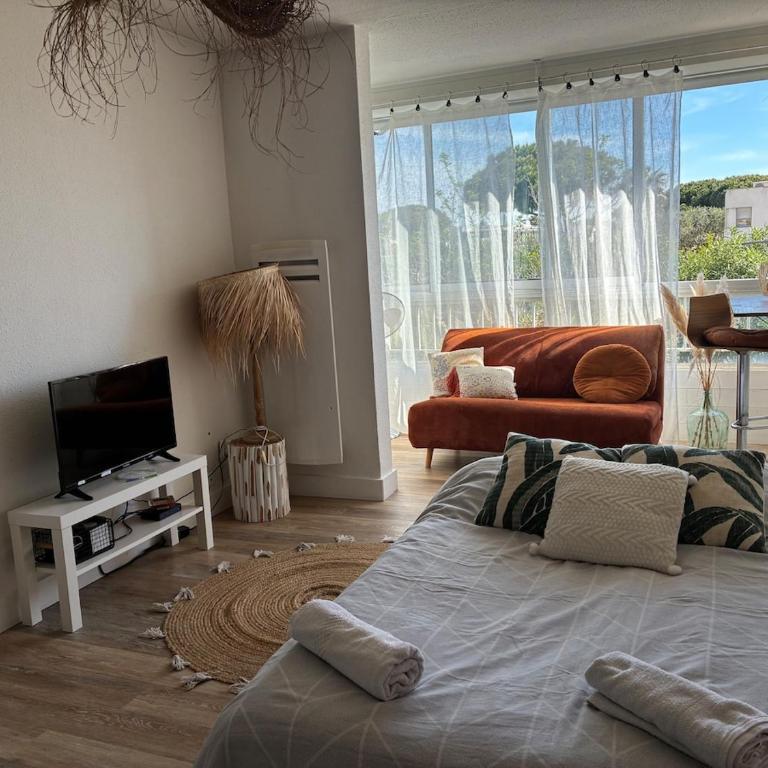 Le Surfing vaste studio près port et plage parking - Apartment mit 2 Schlafzimmern - 14