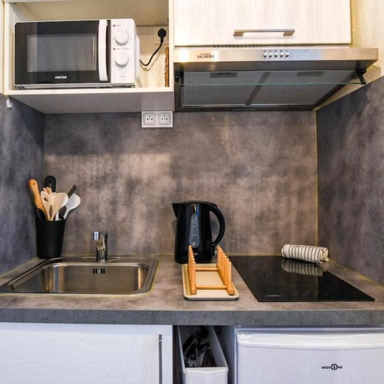 Le Surfing vaste studio près port et plage parking - Apartment mit 2 Schlafzimmern - 16