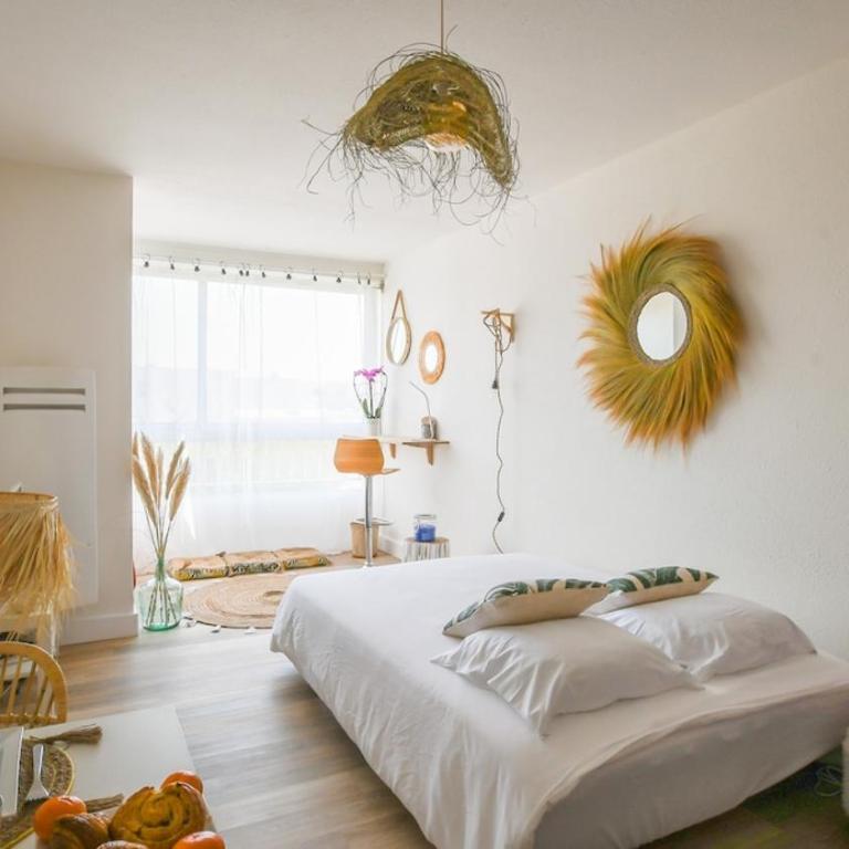Le Surfing vaste studio près port et plage parking - Apartment mit 2 Schlafzimmern - 17