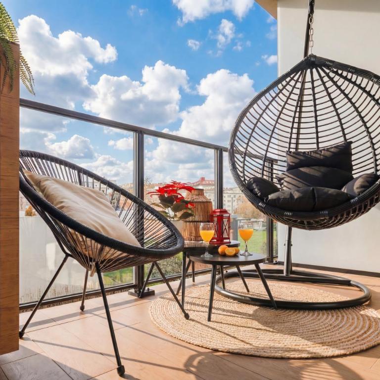 WF Timeless Residence with Terrace & Foosball - Two-Bedroom Deluxe Apartment with Balcony - 1