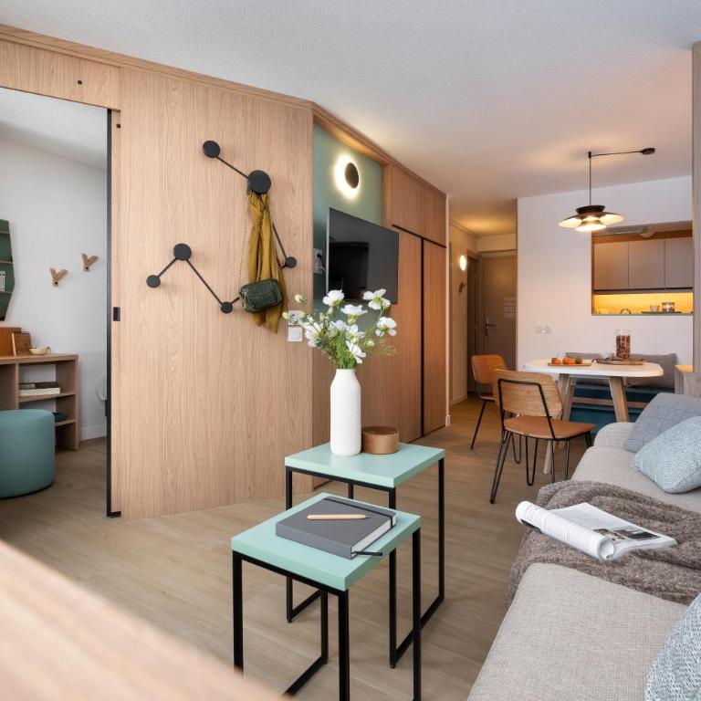 Résidence Pierre & Vacances Capella - One-Bedroom Apartment with Balcony and Mountain View (4 People) - Sunday - 6