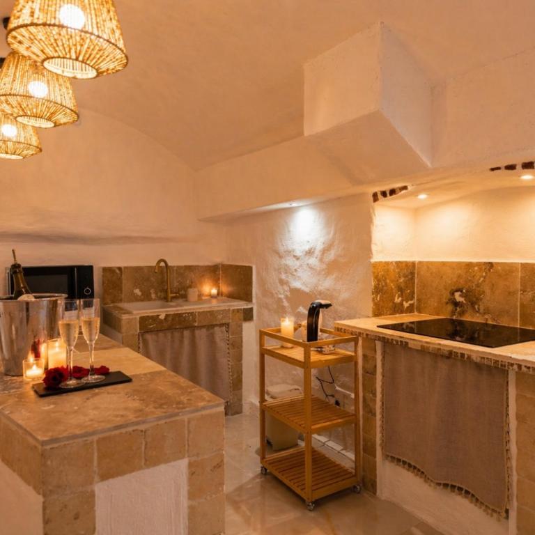 Le temple d'Aphrodite, Appartement avec SPA - Appartement 1 Chambre - 8