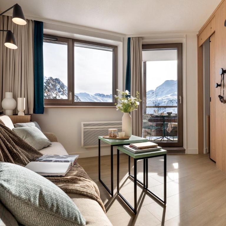 Résidence Pierre & Vacances Capella - One-Bedroom Apartment with Balcony and Mountain View (4 People) - Sunday - 1