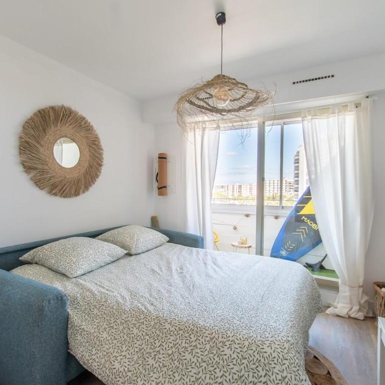 Surf Yoga- studio lumineux Vue Port proche plage - Studio - 5