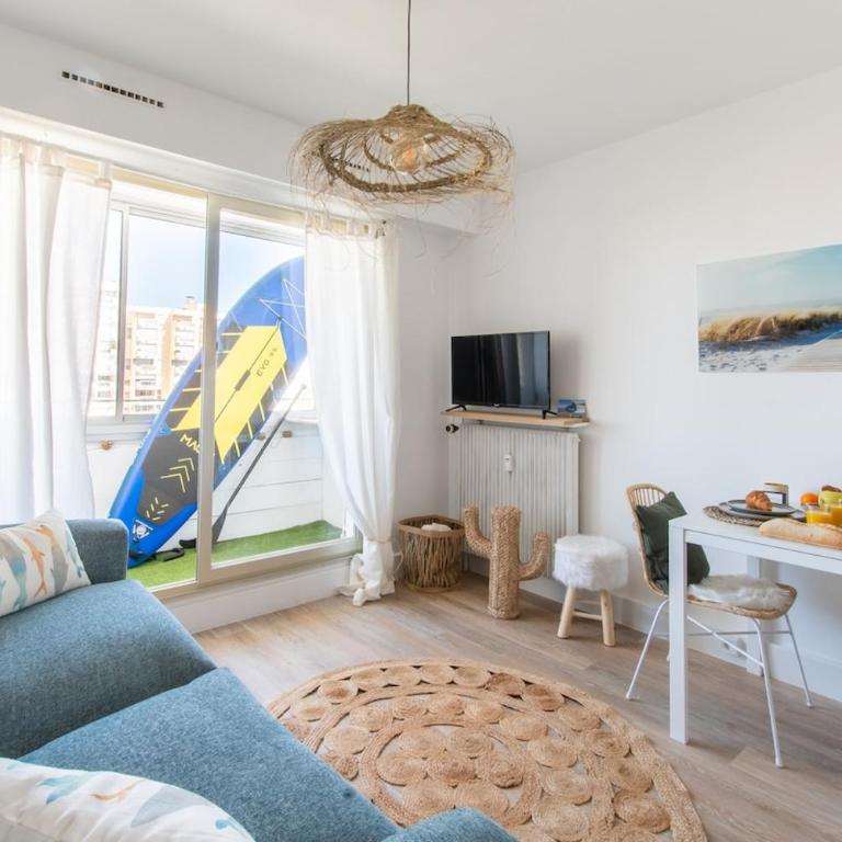 Surf Yoga- studio lumineux Vue Port proche plage - Studio - 8