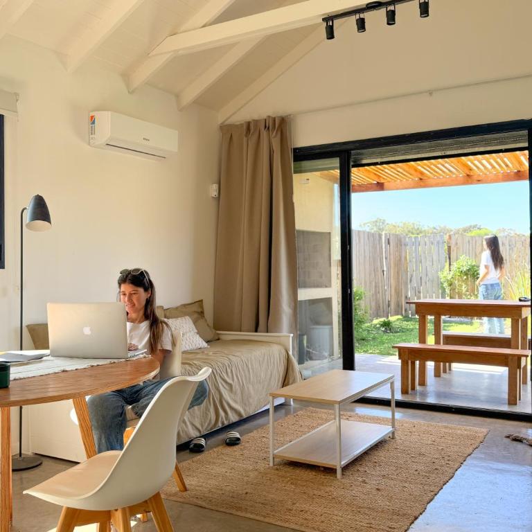 IZ Chapa - Casa 5 - Casa en Complejo A Cuatro Cuadras de Playa Luna Roja Con Pileta - Hola Sur - Casa con 1 dormitorio - 13