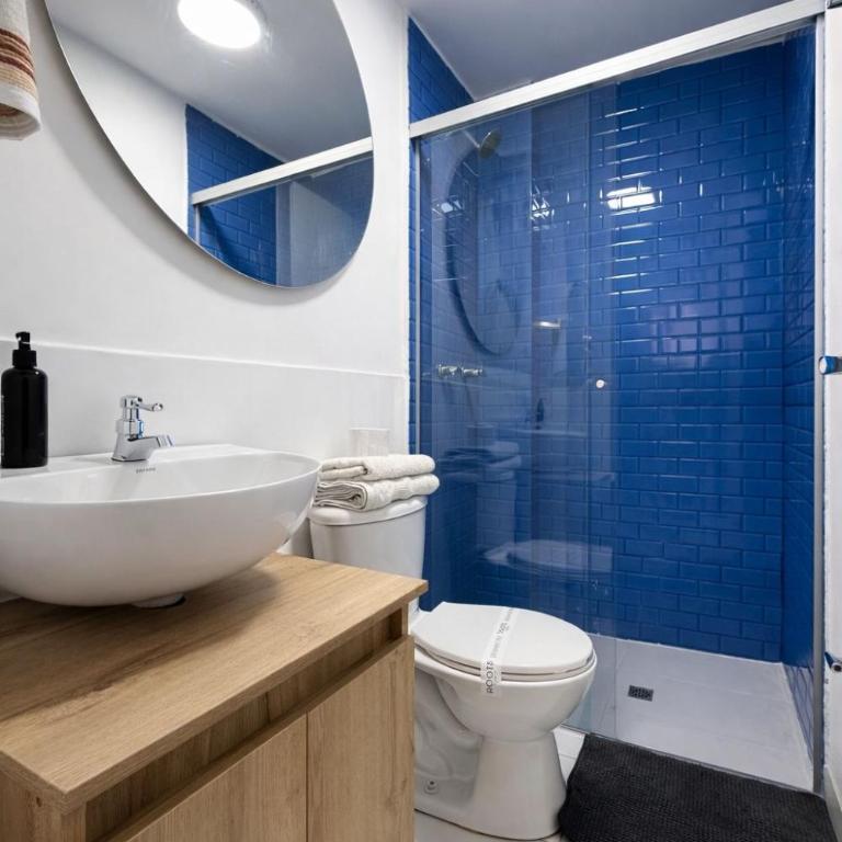 Aparta estudio cerca al Parque Lleras M202 By Roots Rentals - Apartamento de 1 dormitorio - 5