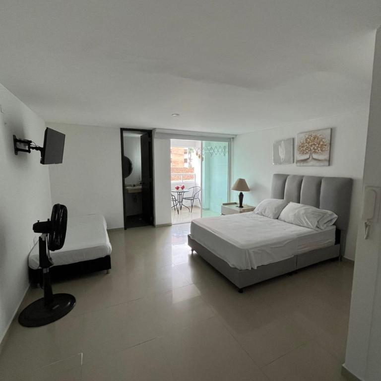 Apartaestudio Amoblado En Sotomayor - One-Bedroom Apartment with Terrace - 1