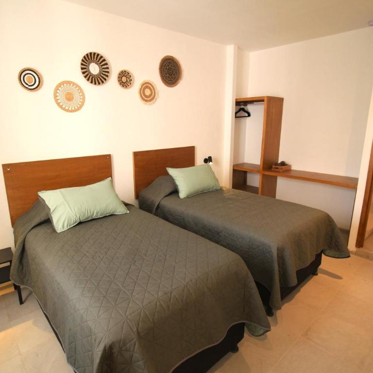 Hospedarte Central Hotel - Habitación Doble Deluxe - 2 camas - 6